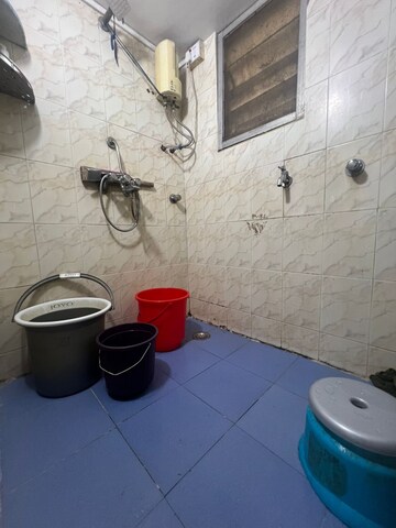 Bathroom in 2 BHK Apartment at Parsik Nagar – for Sale