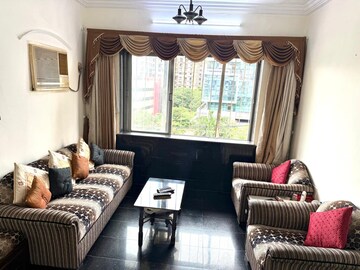 Living Room in 1 BHK Apartment at Sundervan Complex, Andheri West – for Rent