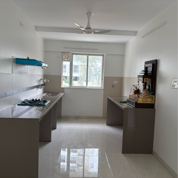Kitchen, grande-view-7-phase-3 3 Bedroom 1555 Sq.Ft. Apartment In Purandar Pune 9031084