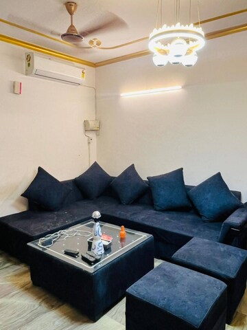 Living Room in 1 BHK Apartment at Freedom Fighters Enclave – for Rent
