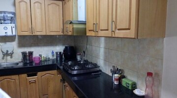 Kitchen in 3 BHK Builder Floor at Unitech Arcadia, South City 2 – for Rent
