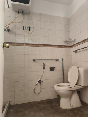 Bathroom in 3 BHK Apartment at Oxford Enclave, Shivaji Nagar – for Sale