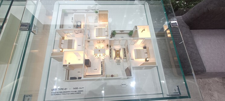 Floor Plan, ska-estate 4 Bedroom 2125 Sq.Ft. Apartment In Eta Ii Greater Noida Greater Noida 9029709