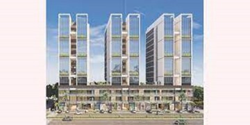  Office Space – Exterior View View at Gota - for Rent