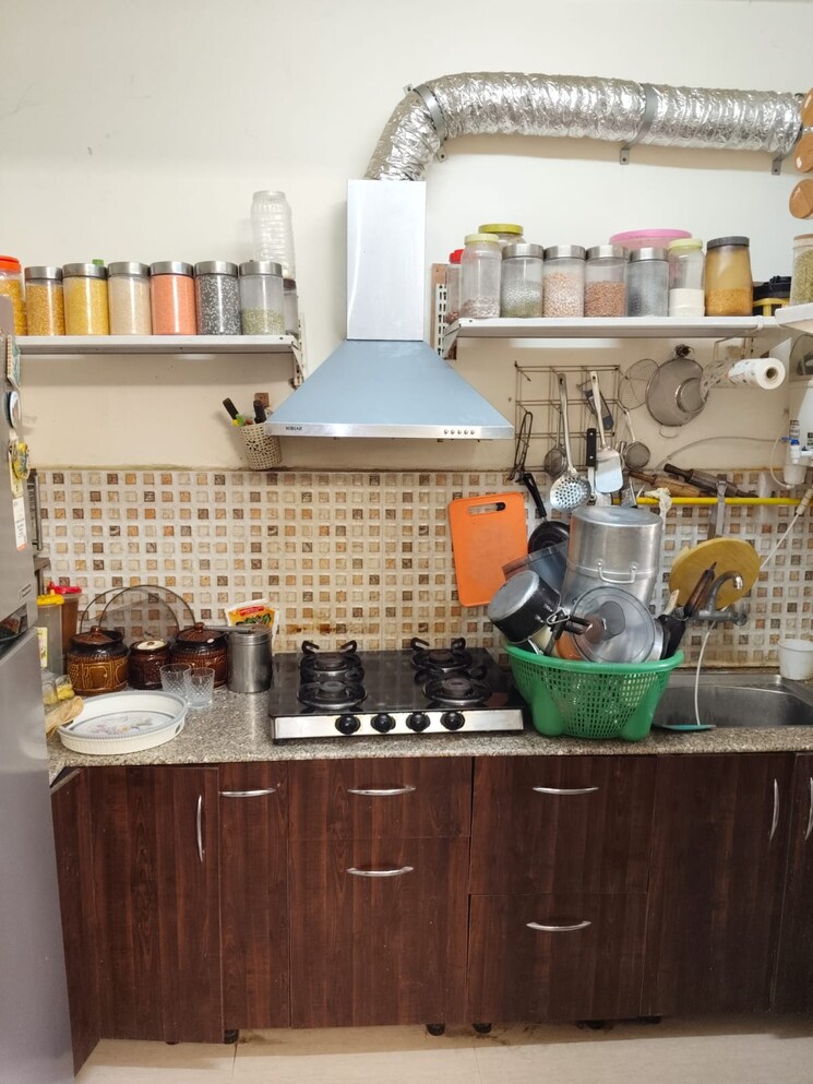 Kitchen, victoryone-central 3 Bedroom 1350 Sq.Ft. Apartment In Sector 12 Greater Noida Greater Noida 9031258