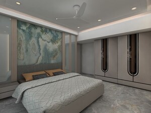 Bedroom in 3 BHK Builder Floor at Igi Airport Area – for Sale