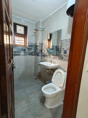 Bathroom in 3 BHK Builder Floor at Harit Vihar RWA, Burari – for Sale