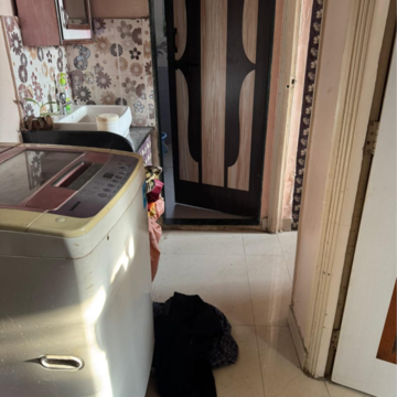 Balcony in 2 BHK Apartment at Anita Residency, Vighnaharta Nagar – for Rent