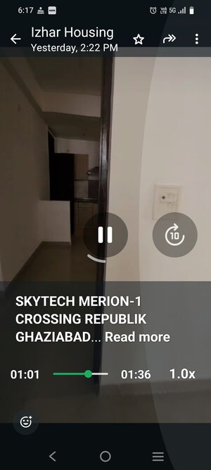 Furnished Amenities in 3 BHK Apartment at Skytech Merion Residency 1, Sain Vihar – for Sale