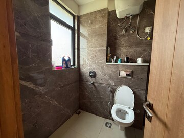 Bathroom in 4 BHK Builder Floor at Ansal Sushant Lok I, Sector 43 – for Rent