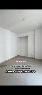 2.5 BHK + Study Room 1365 Sq.Ft. Apartment in Paramount Orchid