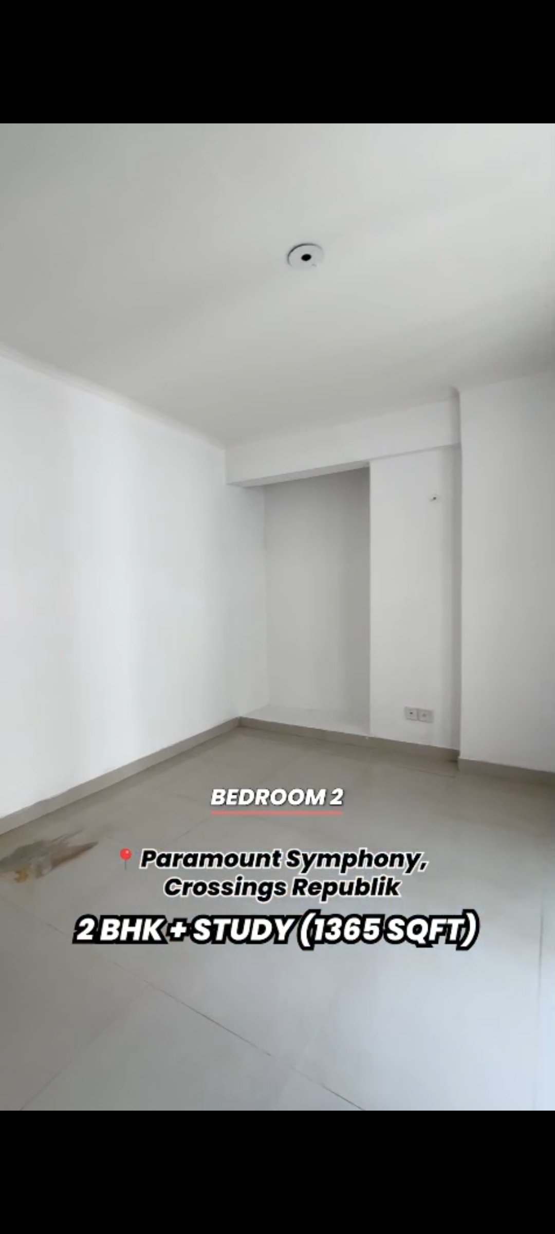 2.5 BHK + Study Room Apartment For Sale in Paramount Orchid