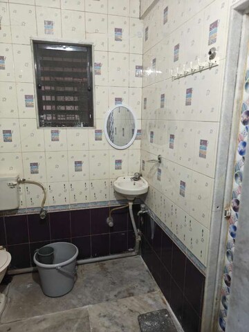 Bathroom in 2 BHK Apartment at Aangan CHS Ghansoli, Ghansoli – for Rent