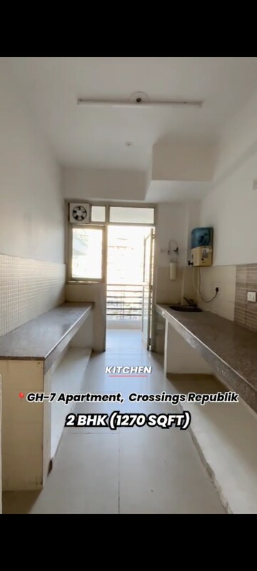 Kitchen in 2 BHK Apartment at GH-7 Crossings Republik, Vijay Nagar – for Sale