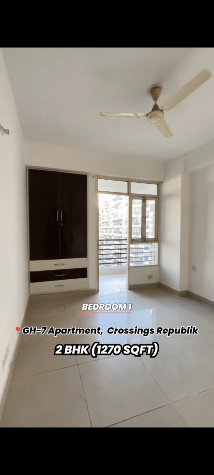 Room, gh-7-crossings-republik 2 Bedroom 1270 Sq.Ft. Apartment In Vijay Nagar Ghaziabad 9031391