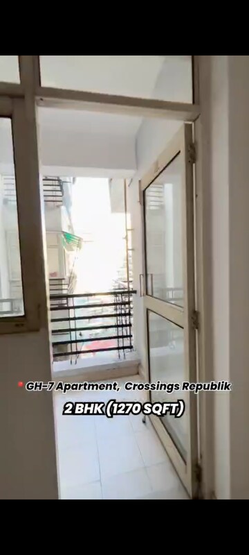 Staircase in 2 BHK Apartment at GH-7 Crossings Republik, Vijay Nagar – for Sale