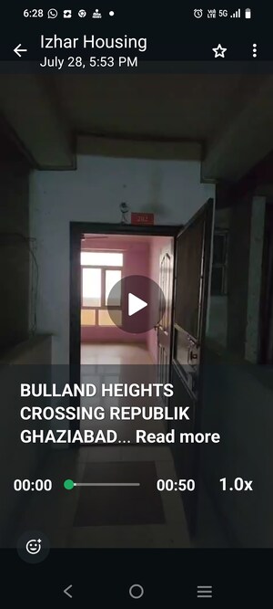 Bathroom in 2 BHK Apartment at Bulland Heights, Sain Vihar – for Sale