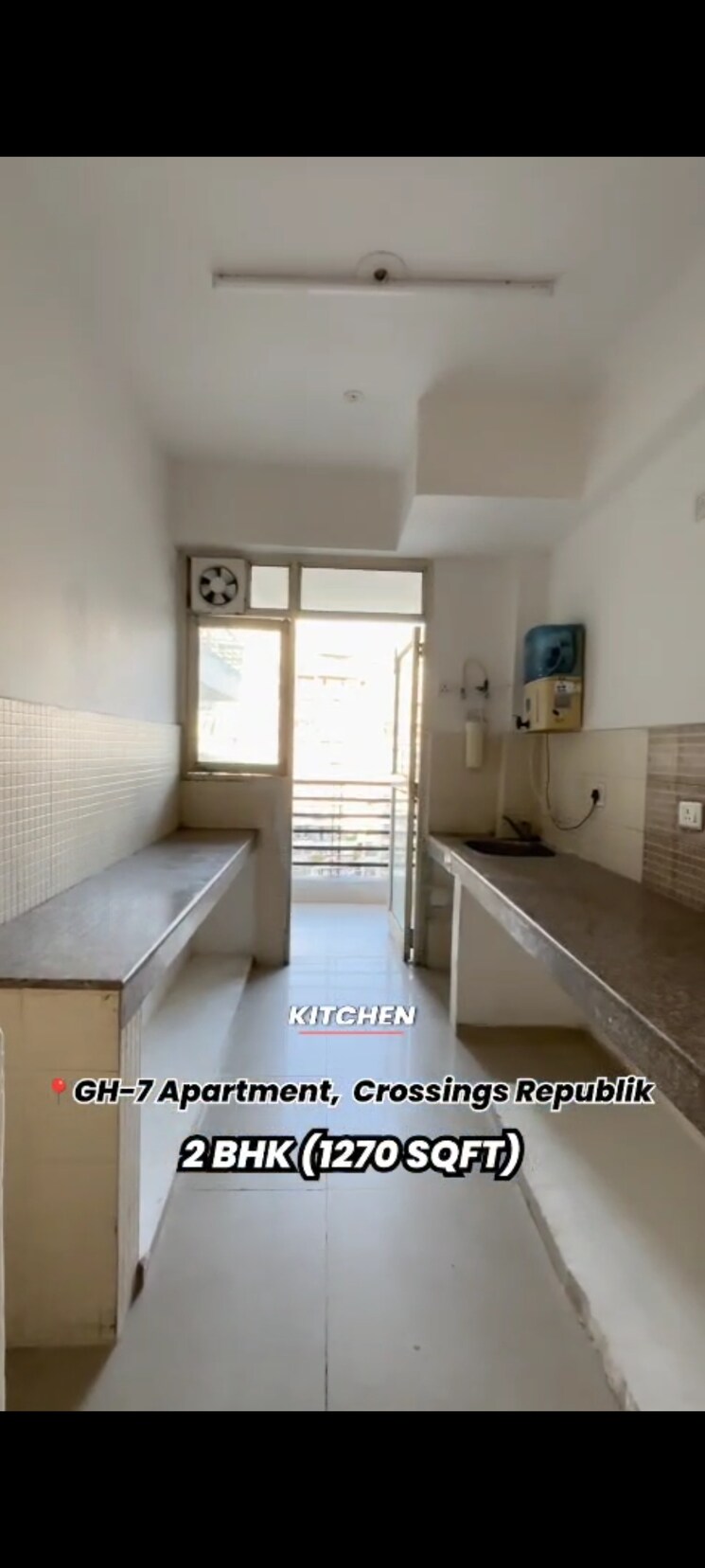 Kitchen, bulland-heights 2 Bedroom 1285 Sq.Ft. Apartment In Sain Vihar Ghaziabad 9031410