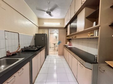 Kitchen in 2 BHK Apartment at Hiranandani Garden Eden IV, Powai – for Rent