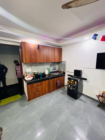 Kitchen in 1 BHK Builder Floor at Saket – for Rent