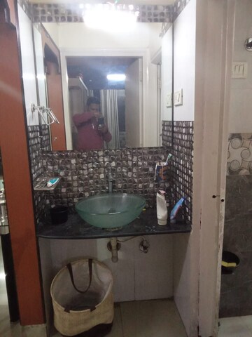 Bathroom in 2 BHK Apartment at Sai Nagari CHS Kalyani Nagar, Kalyani Nagar – for Rent