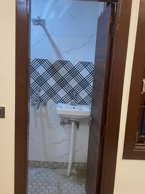 Bathroom in 3 BHK Builder Floor at Arjan Garh – for Sale