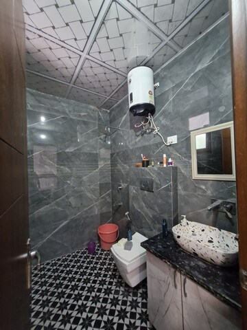 Bathroom in 3 BHK Builder Floor at Shakti Khand Iii – for Rent