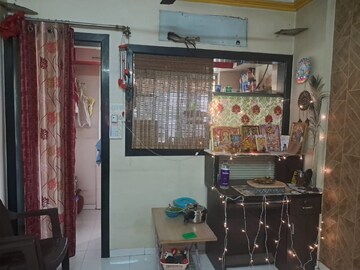 Living Room in 1 BHK Apartment at Rajashree Deep CHS, Kolbad – for Rent