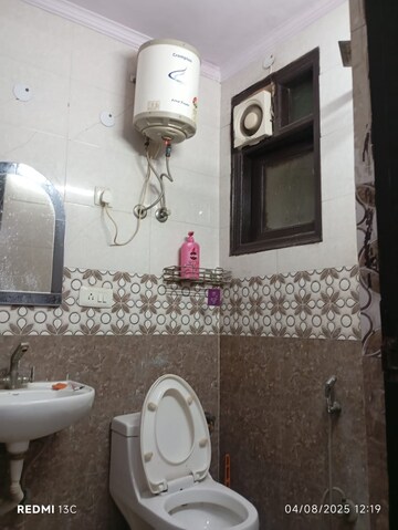 Bathroom in 2 BHK Builder Floor at Esteem Complex, Savitri Nagar – for Sale