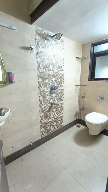 Bathroom in 3 BHK Apartment at Om Heights Dadar, Dadar West – for Rent