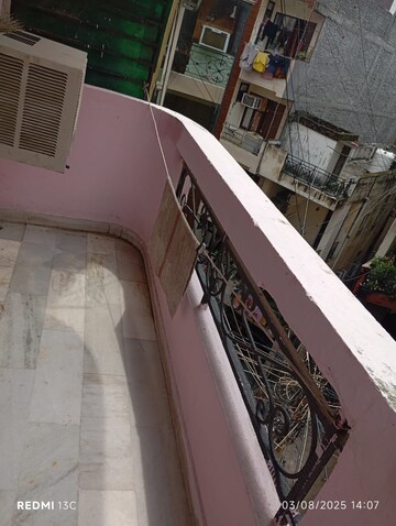 Balcony in 1 BHK Builder Floor at Esteem Complex, Savitri Nagar – for Rent