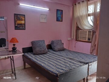 Bedroom in 1 BHK Builder Floor at Esteem Complex, Savitri Nagar – for Rent