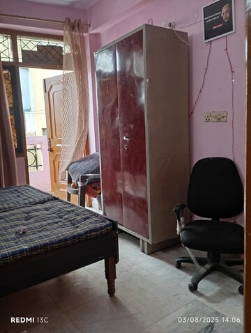 Bedroom in 1 BHK Builder Floor at Esteem Complex, Savitri Nagar – for Rent