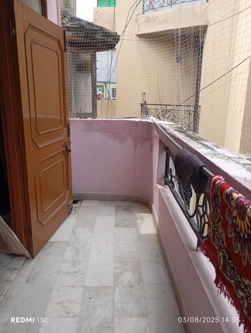 Balcony in 1 BHK Builder Floor at Esteem Complex, Savitri Nagar – for Rent