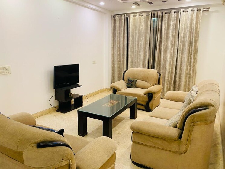 Living Room, greater kailash part 3 3 Bedroom 2000 Sq.Ft. Apartment In Greater Kailash Part 3 Delhi 9031826