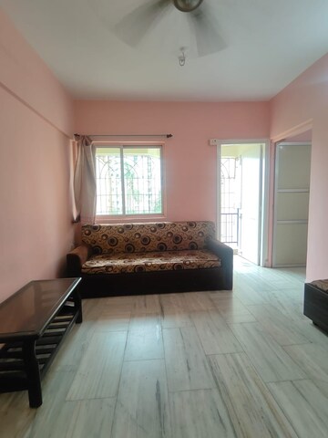 Living Room in 1 BHK Apartment at Himgiri Lokupvan Phase II CHS Ltd, Vasant Vihar – for Rent