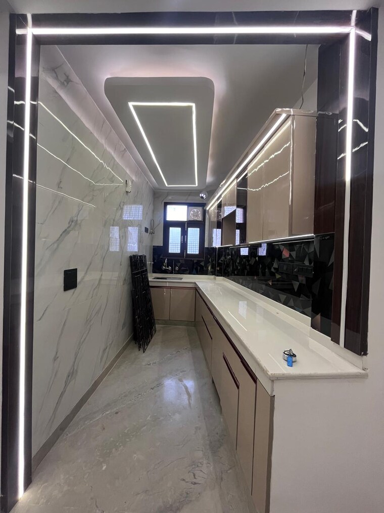 Kitchen, govindpuri 3 Bedroom 990 Sq.Ft. Builder Floor In Govindpuri Delhi 9031948