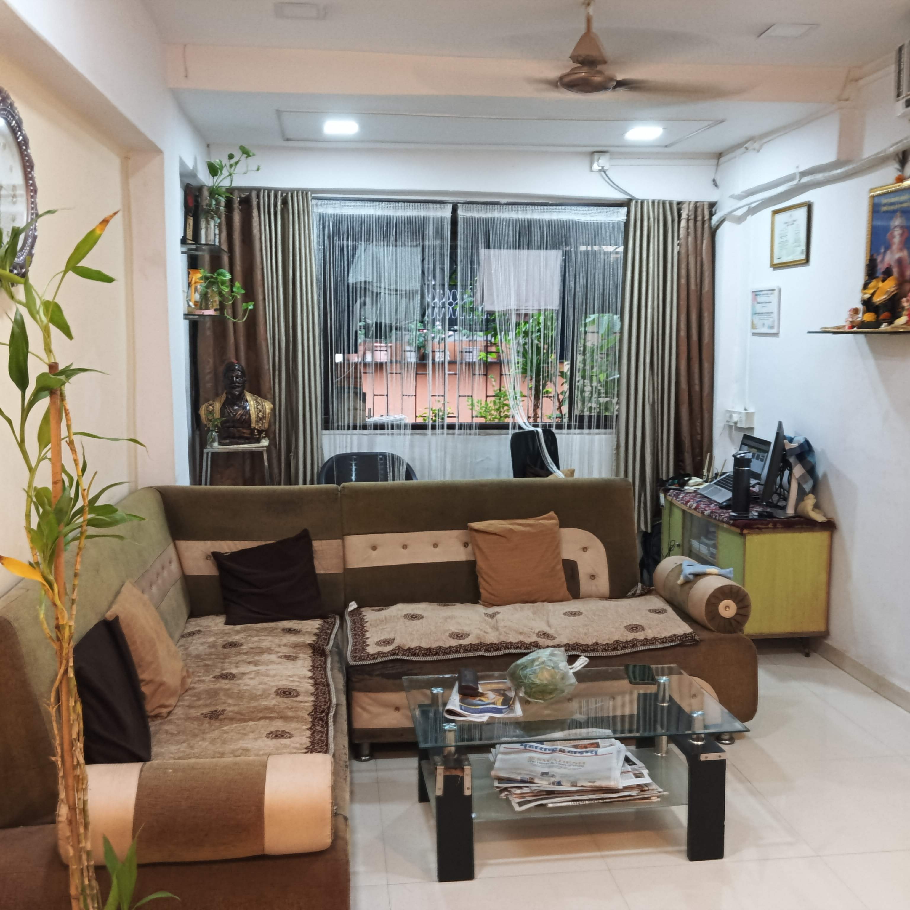 1 BHK + Pooja Room Apartment For Rent in Balaji complex Dombivli