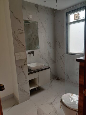 Bathroom in 3 BHK Builder Floor at Palam Vihar Residents Association, Palam Vihar – for Rent