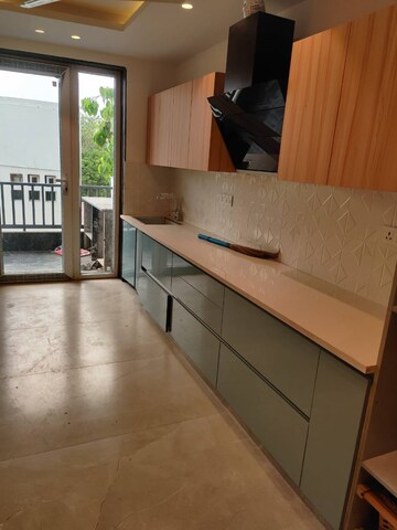 Kitchen in 3 BHK Builder Floor at Palam Vihar Residents Association, Palam Vihar – for Rent