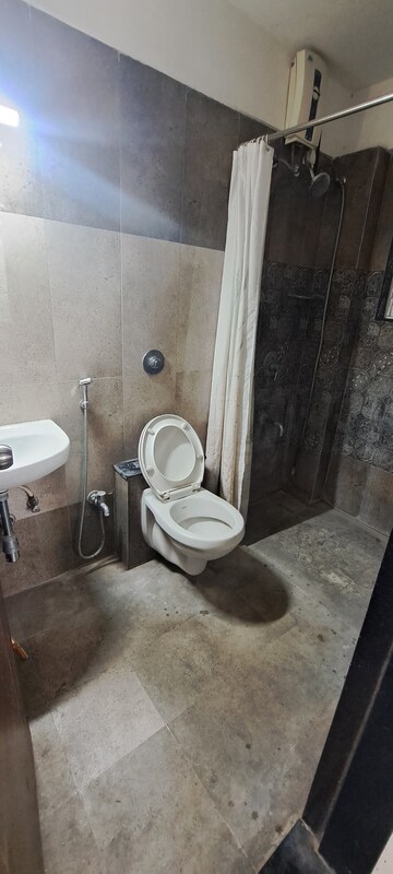 Bathroom in 2 BHK Apartment at Kool Homes Green Valley, Bavdhan – for Rent