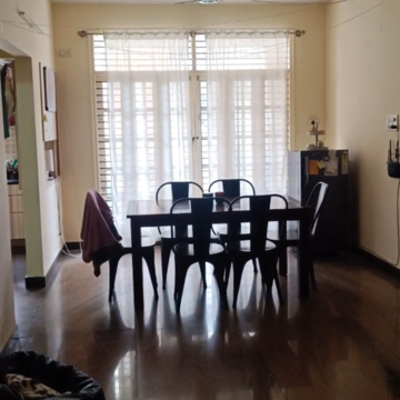 Dining area in  Pg at Shanthi Nagar – for Rent