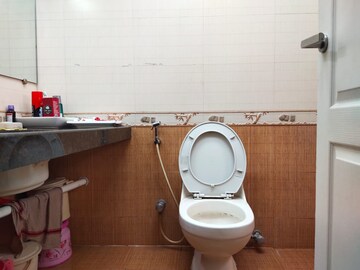 Bathroom in 2 BHK Apartment at Wadgaon Sheri – for Rent