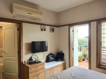Master Bedroom in 2 BHK Apartment at Wadgaon Sheri – for Rent