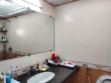 Bathroom in 2 BHK Apartment at Wadgaon Sheri – for Rent