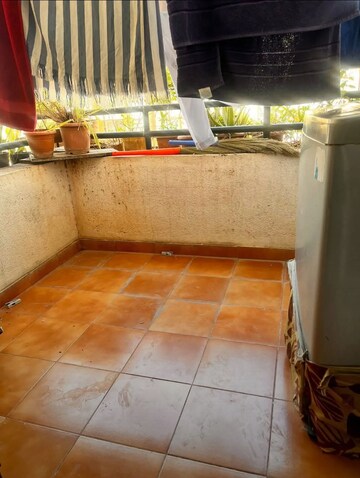 Balcony in 2 BHK Apartment at Nyati Elysia, Kharadi – for Rent
