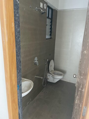 Bathroom in 2 BHK Apartment at Swaraaj Heights, Punawale – for Rent