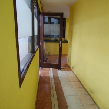 Staircase in  Office Space at Shivalik Colony – for Rent