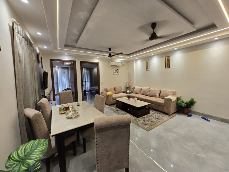 Hall, palm-residency-chhatarpur 3 Bedroom 1250 Sq.Ft. Builder Floor In Chattarpur Delhi 9032094