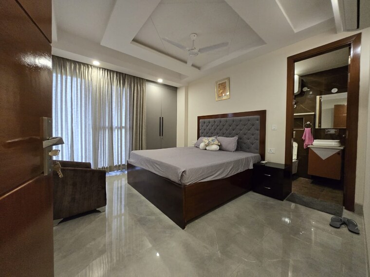 Bedroom, palm-residency-chhatarpur 3 Bedroom 1250 Sq.Ft. Builder Floor In Chattarpur Delhi 9032094